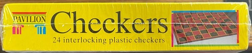 Pavilion ~ Checkers ~ Includes Folding Board & 24 Interlocking Pieces ~ Sealed - Picture 5 of 5