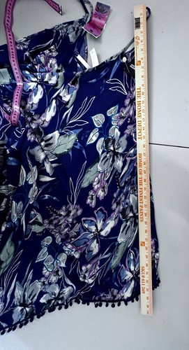 GOA BEACHWEAR BY JAPNA Tropical Taschentuchsaum Cover Up Strand Gr. M #1450 - Bild 12 von 17