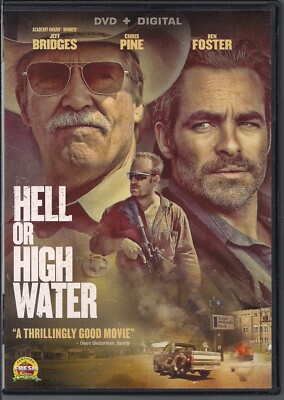 Hell Or High Water (2016) DVD Widescreen Chris Pine  Jeff Bridges  Ben Foster