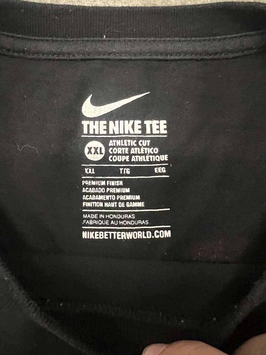 Nike x VLONE Long Sleeve Tee Black Orange Size XXL See