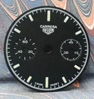Vintage valjoux 92 watch black dial Chronograph