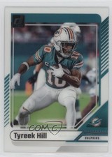 2024 Panini Clearly Donruss Tyreek Hill #33 1gc2
