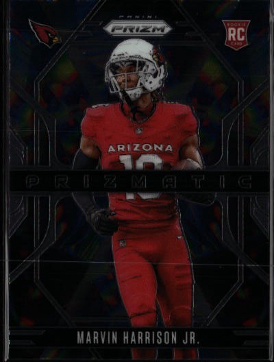 2024 Panini Prizm #12 Marvin Harrison Jr. Prizmatic R697