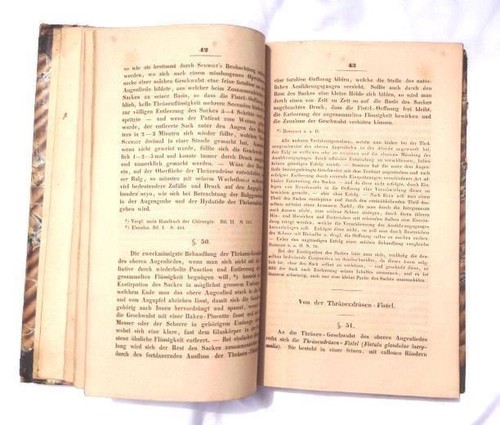 1839 antique OPTHALMOLOGY MEDICAL BOOK german AUGENHEILKUNDE vol.2 - Picture 5 of 11