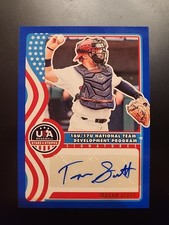 2025 Panini USA Stars And Stripes #NTS-TS Teagan Scott Blue RC Auto /100 