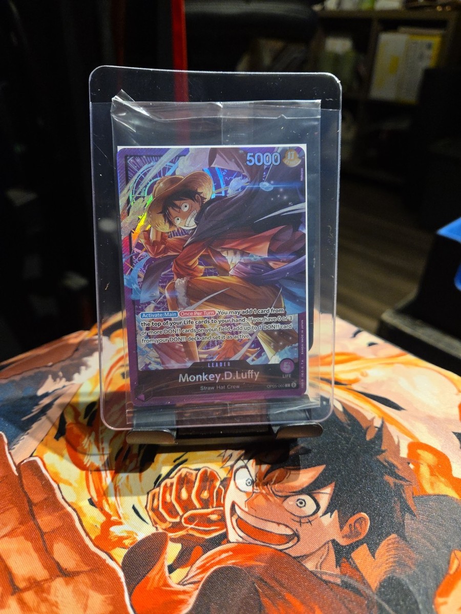 Monkey D Luffy OP05-060 Leader Sound Loader Promo One Piece Card