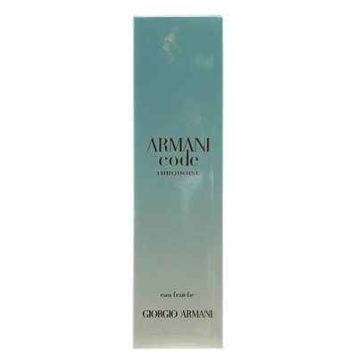 Giorgio Armani Code Turquoise Eau Fraiche 4.2oz / 125ml NISB