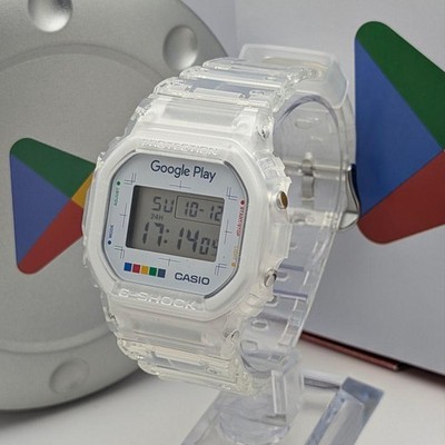 G-SHOCK DW-5600UE Google Play BEAMS Limited Edition Collab 500pcs W/ Tin NEW