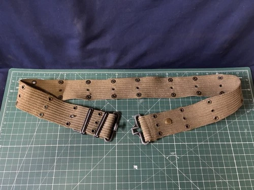 WW2 US Military Pistol Combat Belt