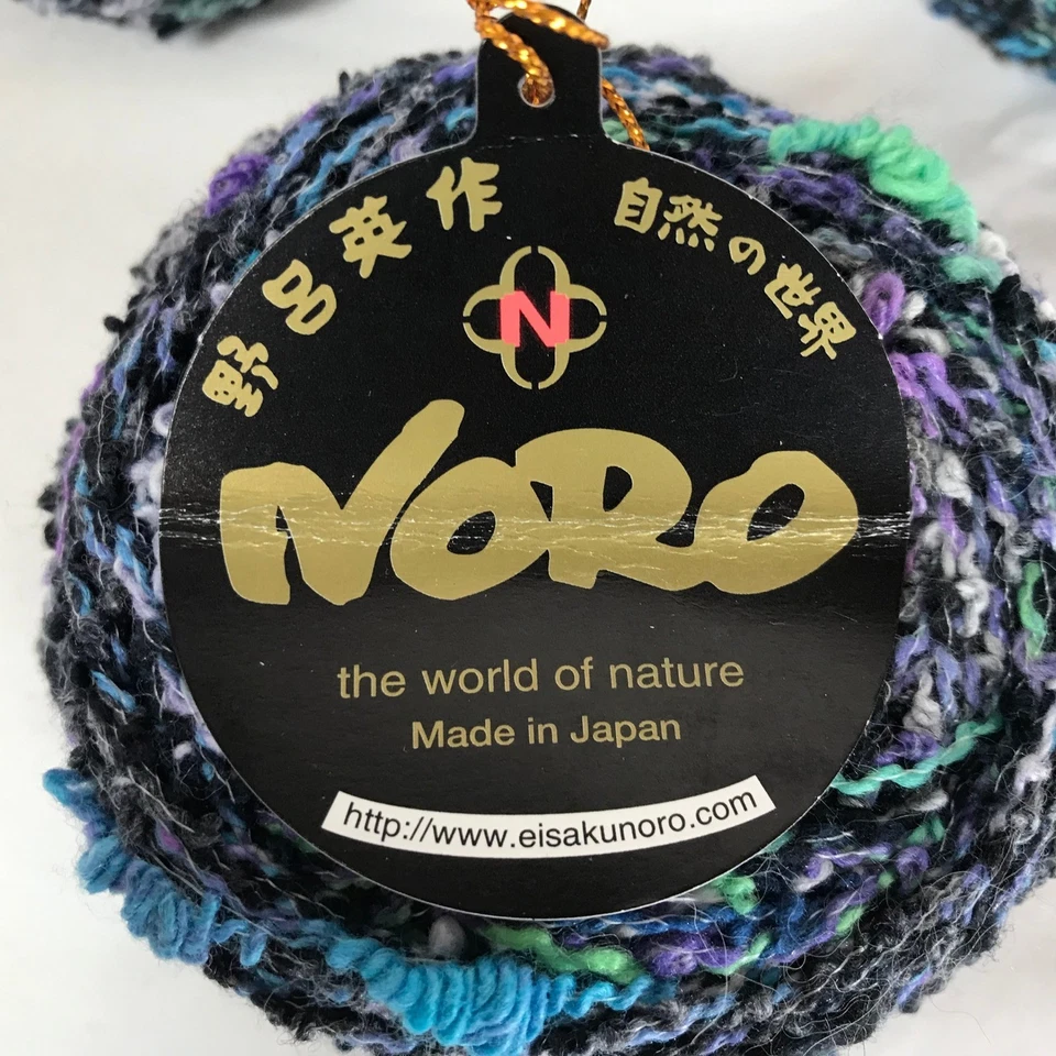 Hilo Noro Tanabata 8305 Color 7 50g 80m Hecho en Japón Artesanía de Lujo Foto 4 de 4