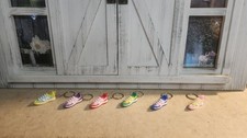 COOL SNEAKER  KEY CHAINS, SOFT RUBBER WITH DI...