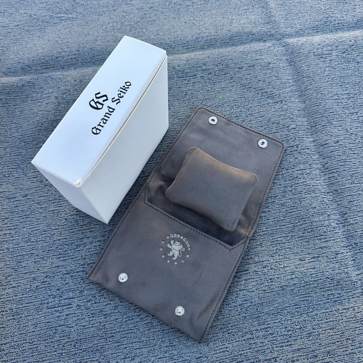Grand Seiko GS9 Club Watch Case Soft Pouch Travel OEM Original