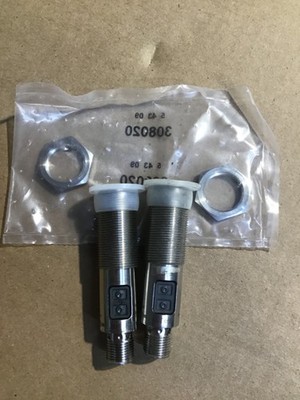 IFM ELECTRONICS OGP500 RETRO-REFLECTIVE SENSORS, (2) 10-36 VDC,  NEW IN PACKAGE