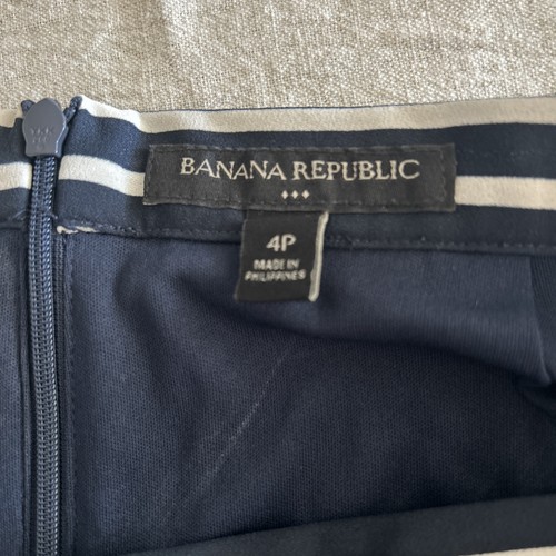 Banana Republic Women’s Y2K Maxi Navy Stripe Skirt SZ 4 NWOT - Picture 12 of 13