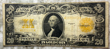 $20 1922 Gold Certificate Fr.1187 Speelman/White