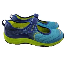 Vionic Mary Jane Sneakers Womens 7.5 334 Action Sunset Blue Neon Green Comfort