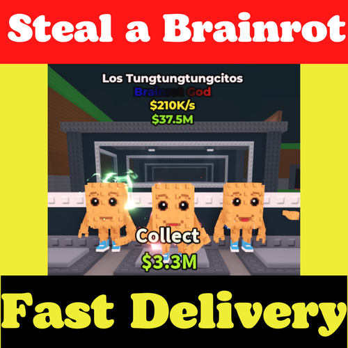 🟢Online🟢 Roblox Steal a Brainrot GOD + SECRET CHEAPEST and FAST DELIVERY - Picture 14 of 66