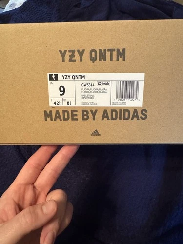 adidas Yeezy Quantum Flash Orange Men's Size 9