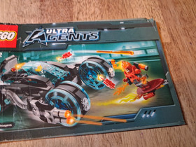 LEGO Ultra Agents 70162 Infearno Interception Instruction Manual No Bricks