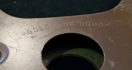 Carrete de metal Goldberg Bros 16 mm película 12" Denver Co hecho en EE. UU. de colección - Imagen 4 de 8