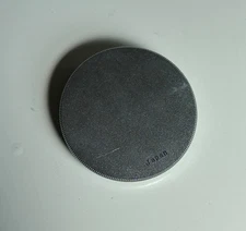 Vintage Silver Metal 44mm Front Lens Cap Body Cap Screw On Japan
