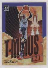 2021-22 Panini Donruss Optic T-Minus 3 2 1 Purple Prizm Ja Morant #10 0b4t