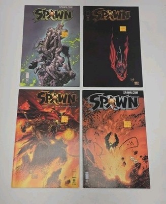 Spawn Comic Book Lot Of 4 Todd McFarlane #74, 86, 92, 93