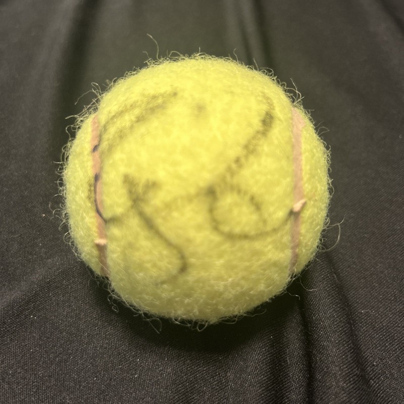 Roger Federer Signed Tennis Ball Autographed