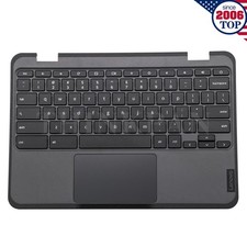 New Lenovo Chromebook 100e Gen 3 Palmrest Keyboard Touchpad 5M11H52901 Gray US