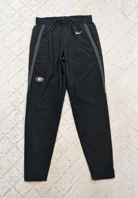 Nike Joggers Mens M Black Georgia Bulldogs Track Warmup Sideline Athletic UGA