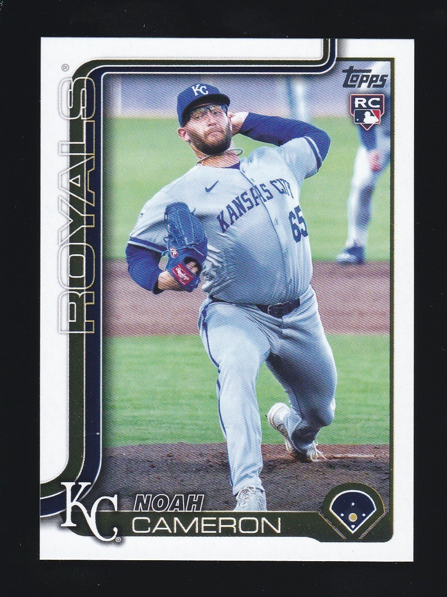 2025 Topps Update Series #US65 NOAH CAMERON RC Kansas City Royals ROOKIE CARD