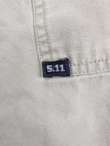 5.11 Tactical Series Pants Mens 48 Khaki Cargo Utility Workwear Cotton Ripstop - Picture 12 of 14