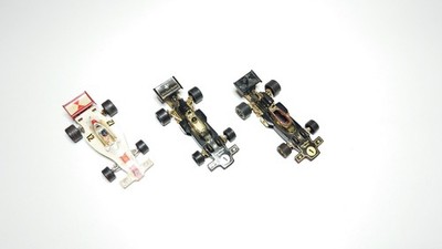 Corgi 1:36 3x Rennwagen Formel 1  Shadow-Ford DNI/IA / John Player Special F.1