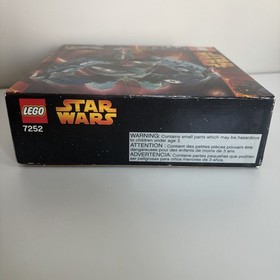 Lego Droid Tri-Fighter 7252 Star Wars Clone Wars Brand New Sealed Set Vintage