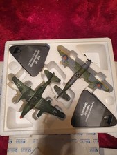 Atlas 1/72 Scale Hawker Tempest & Messerschmitt Diecast Model Plane WW2 3909004