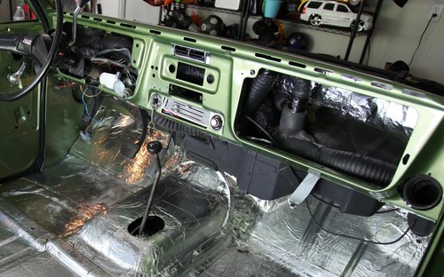 Sound Deadener Firewall Insulation Kit for 1970-1974 Land Rover Range Rover 7387 - Picture 4 of 10