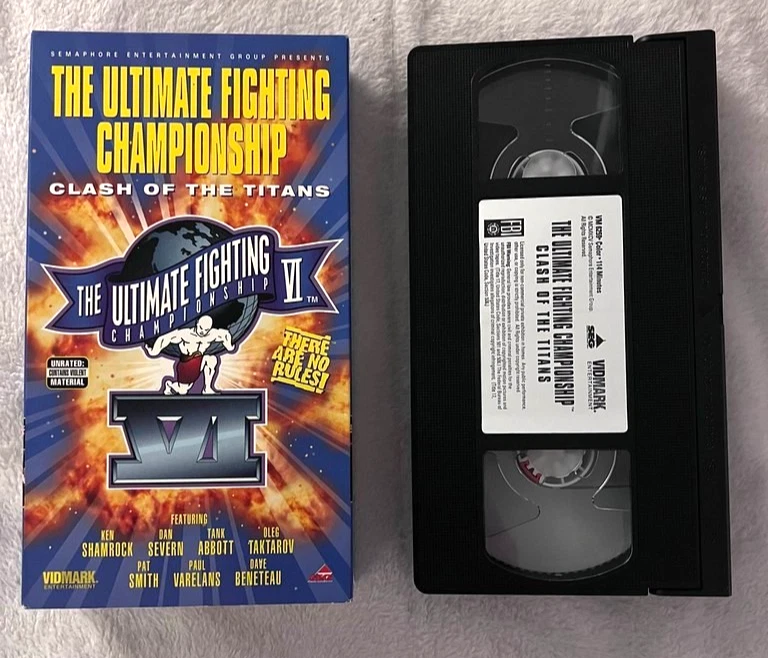 25+ Mixed Martial Arts/UFC NTSC VHS Tapes for sale | Updated Oct 2026