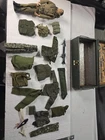 VINTAGE HASBRO 1964 GIJOE Foot Locker and Accessories Lot!