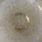 Fenton Clambroth-Leaf ChainCarnival Glass Footed Ice CreamShape Bowl 8" — photo 2