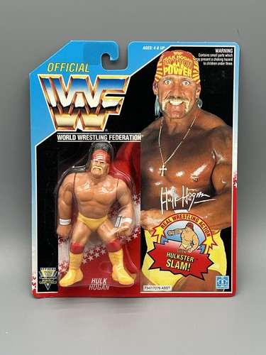 Hulk Hogan WWE WWF Wrestling Hasbro Vintage Action...
