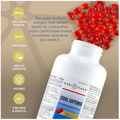 Fast-Acting Constipation Relief Softgels, 250 Ct