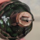 Lot of 8 Antique Glass Red & Green Pinecone Christmas Ornaments Germany in Box — photo 6