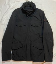 Peuterey® Herren Winterjacke Gr.52 Premium Parka schwarz warm hochwertig Top