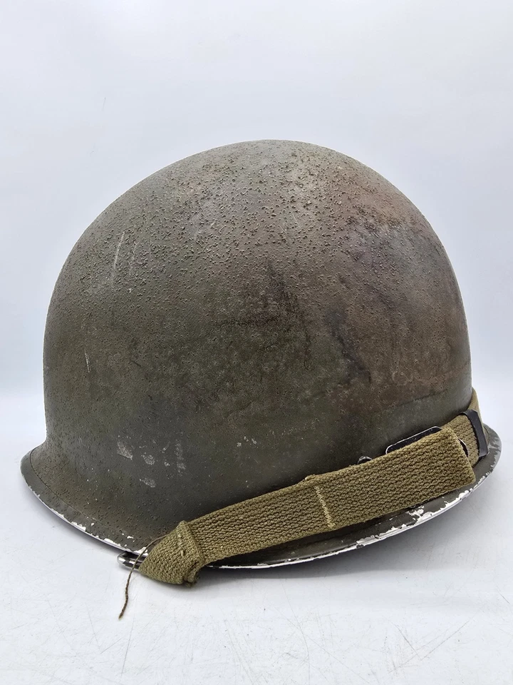 Coque Casque US M1 Américain  Militaire Militaria Guerre Ww2 Wwii - Photo 3/4