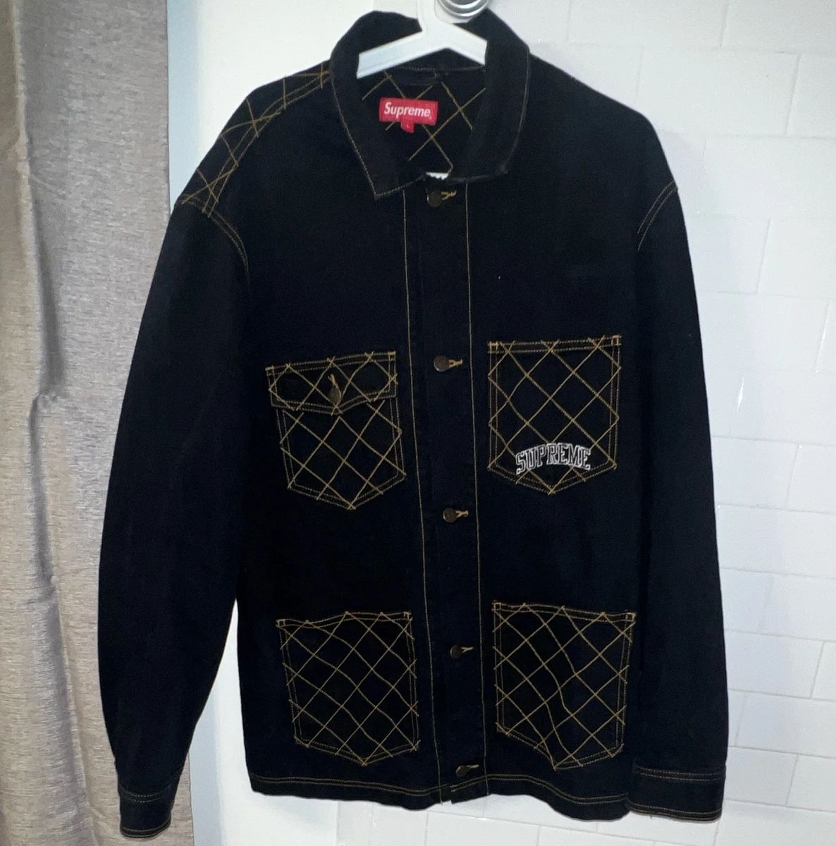 Supreme Denim Coats, Jackets & Vests for Cotton Outer Shell Men