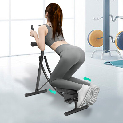 Ab Machine Coaster Abdominal Crunch Trainer for Home Gym Core Workout Equipment