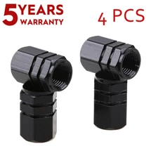 4pcs Aluminum Car Tire Valve Caps Tyre Valve Stem Cover Air Dust Wheel Rim Cap