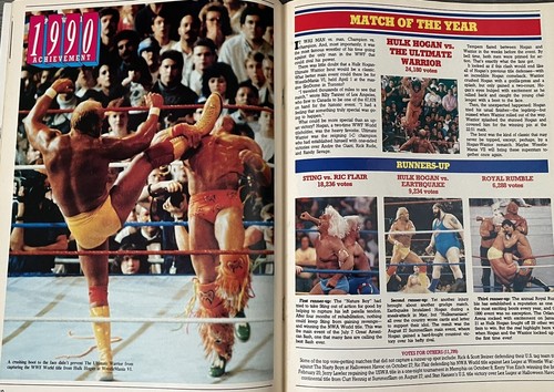 March 1991 PRO WRESTLING ILLUSTRATED pwi ~ 1990 Year in Wrestling; color pinups - Picture 9 of 11
