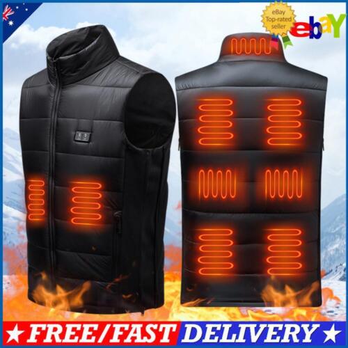 Unisex Electric Heated Vest USB Charging 9 Areas Heated Dual Control for Winter - Zdjęcie 1 z 10
