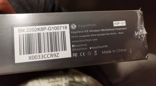 KEYCHRON K8 Pro Mechanische Tastatur QMK LED Brown Gateron Swap K8P-G3 - Afbeelding 7 van 7